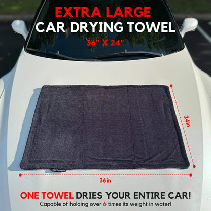 Microfiber Twisted Loop Car Drying Towel