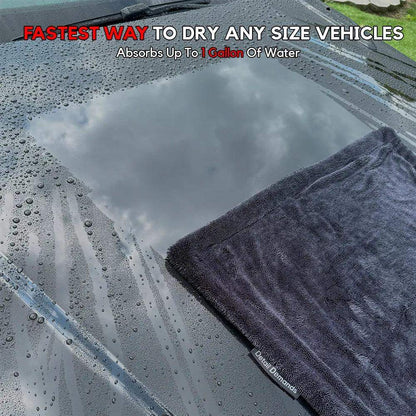 Microfiber Twisted Loop Car Drying Towel