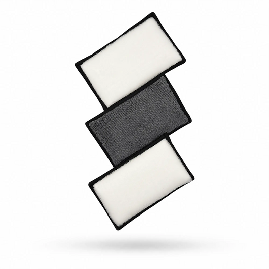 Car Interior Scrub Pads - 3 Pack